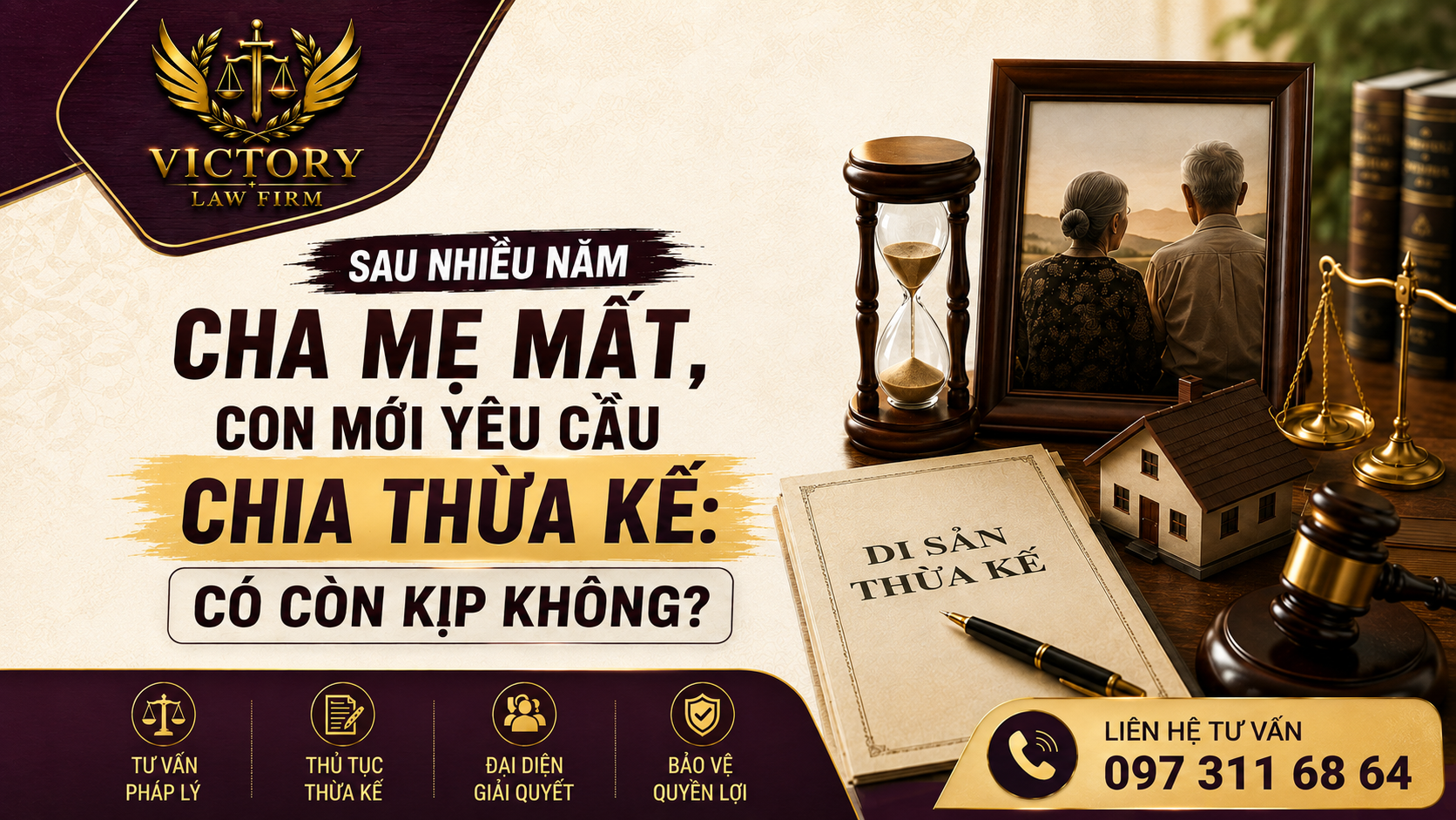 SAU NHIỀU NĂM CHA MẸ MẤT, CON MỚI YÊU CẦU CHIA THỪA KẾ: CÓ CÒN KỊP KHÔNG?
